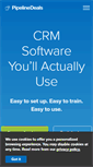 Mobile Screenshot of pipelinedeals.com